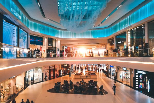 2 floors of a Shopping mall