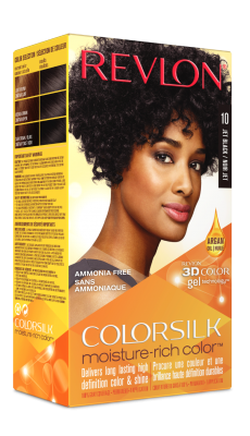 Revlon jet black colour silk with organ oil