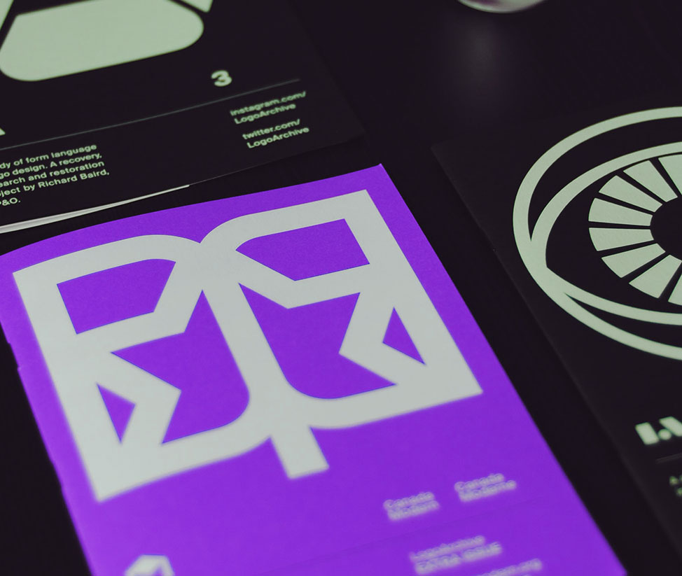 Purple and black magazine covers