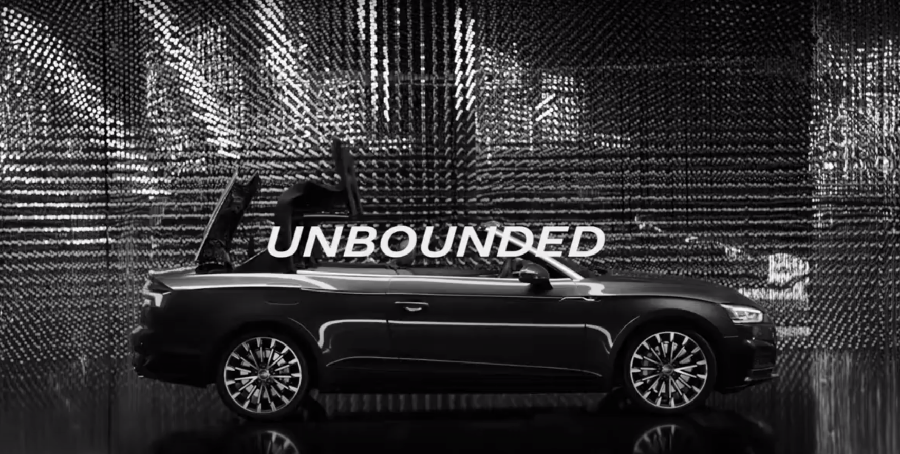 black background with a black car